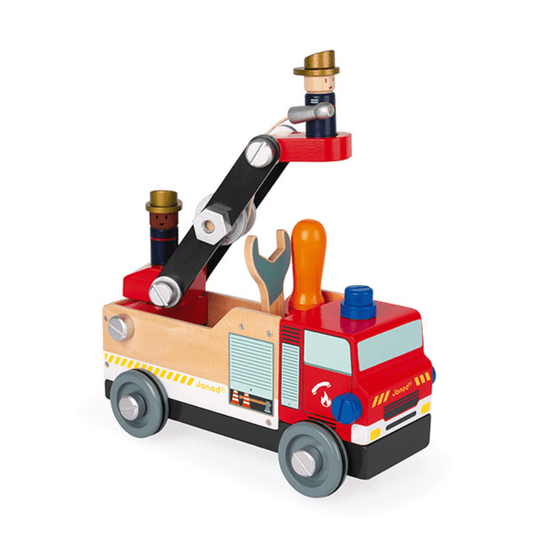 Holz Feuerwehrauto
